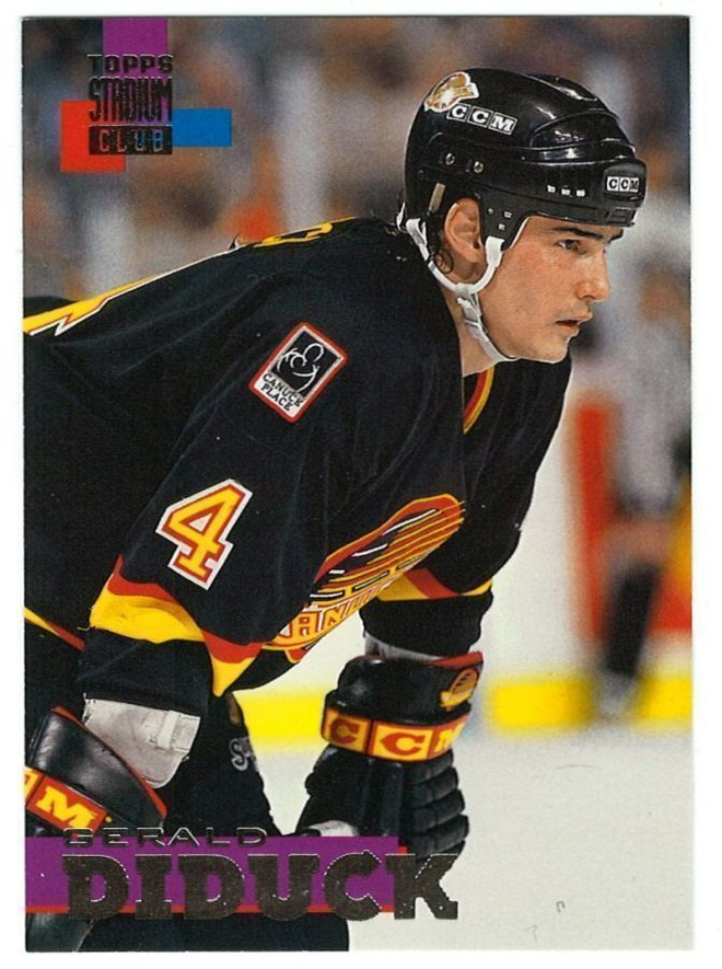 94-95 Topps Stadium Club #91 Gerald Diduck