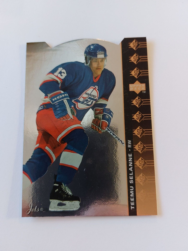 1994-95 Upper Deck SP Die Cut #SP-88 Teemu Selänne