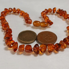 Vintage Lasten Meripihka kaulakoru Baltic Amber - pikkukuva 4