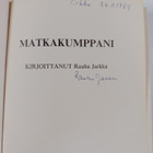 Rauha Jarkka : Matkakumppani (signeerattu) - pikkukuva 3