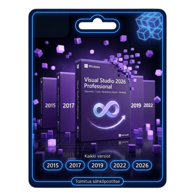 Visual Studio Professional 2015-2026 1PC avain, digitoimitus