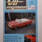 V8 Magazine # 1 / 1978 – ensimmäinen numero! - pikkukuva 1
