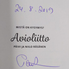 Päivi Räsänen ym. : Avioliitto : mistä on kysymys (signee... - pikkukuva 3