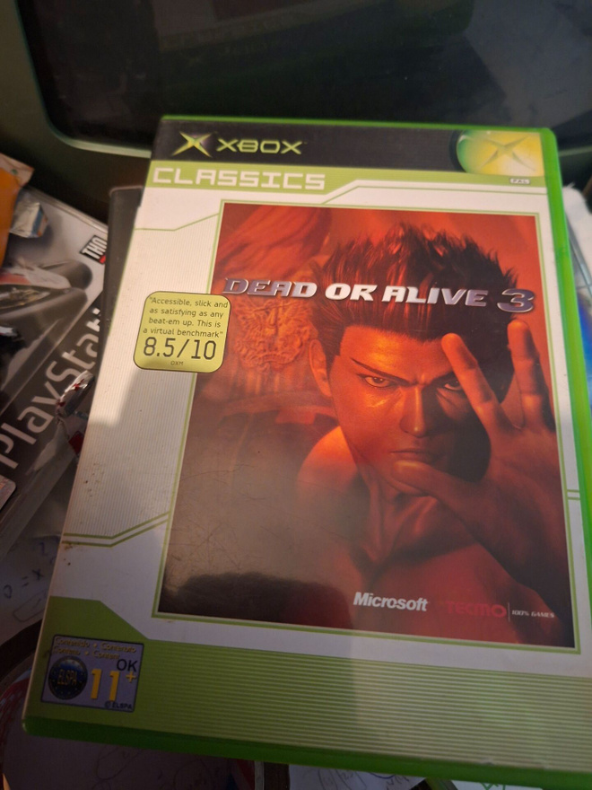 XBOX Dead or Alive 3, ei ohjeita