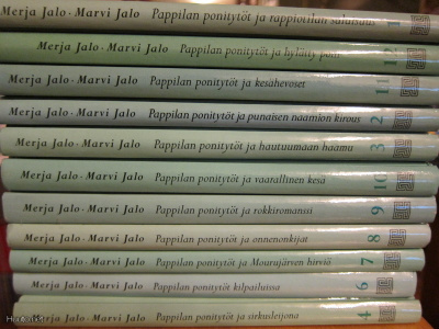Merja ja Marvi Jalo: Pappilan ponitytöt -sarjaa