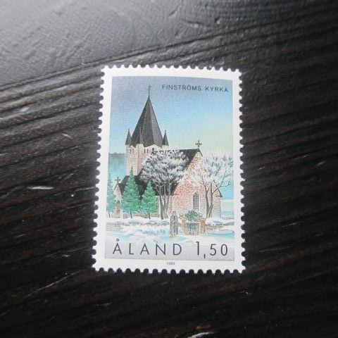 Åland: Finströmin kirkko 1989 **