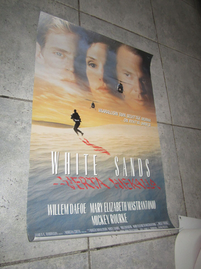 WHITE SANDS - ORIG ELOKUVAJULISTE