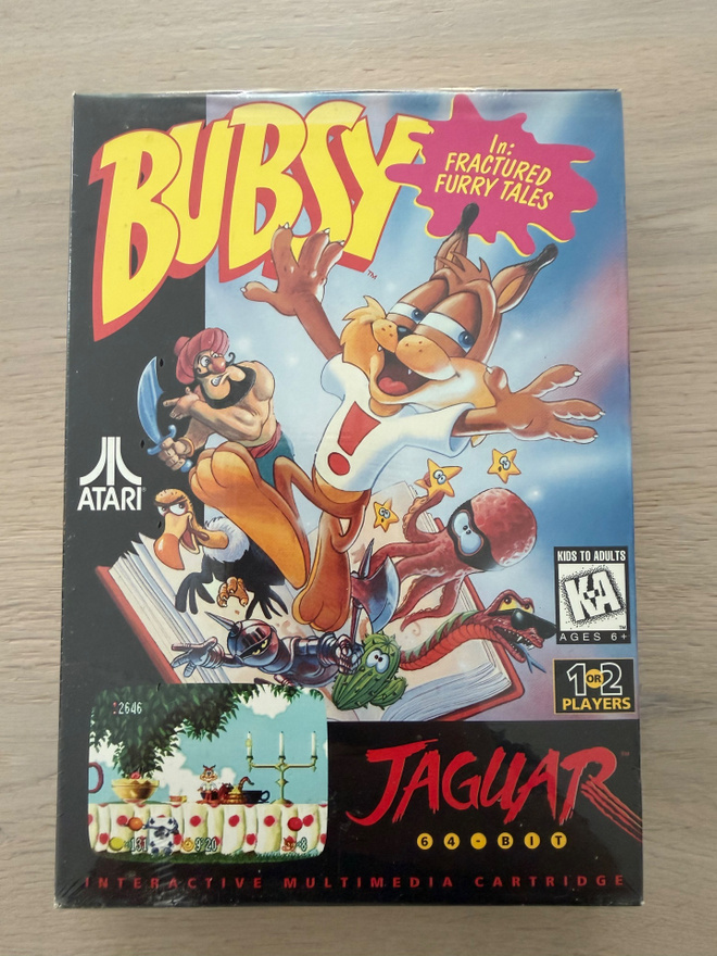 Atari Jaguar Bubsy in Fractured Furry Tales