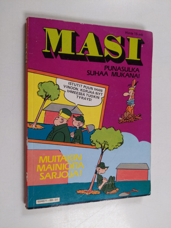 Masi 1/1988 : Punasulka suhaa mukana