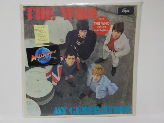 THE WHO - MY GENERATION EX !!!!! VAIN KANNET + BOOKLET!!!!!