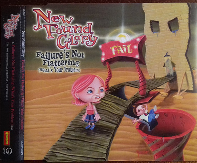 New Found Glory • Failure's Not Flattering PROMO CD-Single