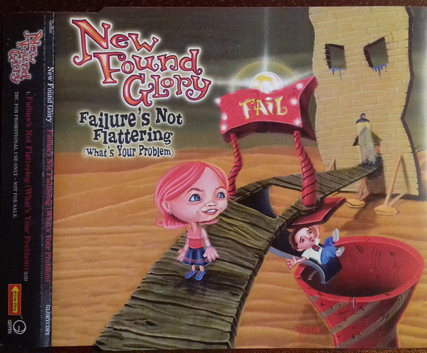 New Found Glory • Failure's Not Flattering PROMO CD-Single