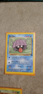 Shellder 54/62 - Fossil set card
