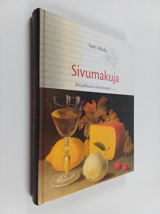 Sivumakuja : kirjallisesta keittiöstäni