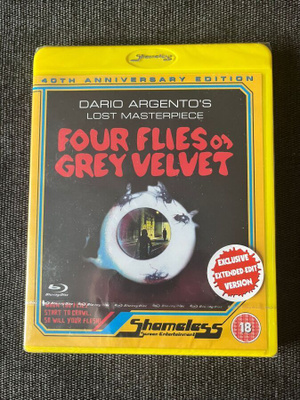 Four Flies on Grey Velvet Blu-ray | UK | 1971