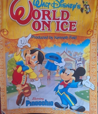 World on Ice -jääshow, Helsinki 1989, esittelykirja