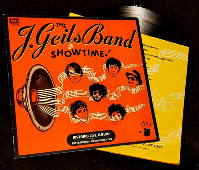The J.Geils Band : LP Showtime! ('82)