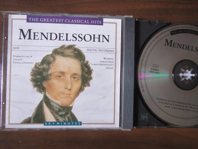 Felix Mendelssohn: The Greatest Classical Hits CD