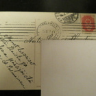 VANHA PÄÄSIÄISKORTTI 1911 KULKENUT - pikkukuva 2