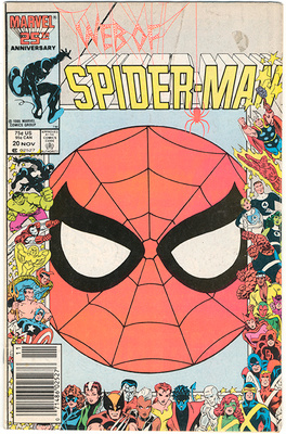 Web of Spider-Man #20 (Marvel, November 1986)