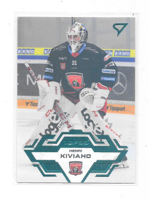 2023-24 Tipsport Green #20 Henri Kiviaho HKM ex Ässät /99