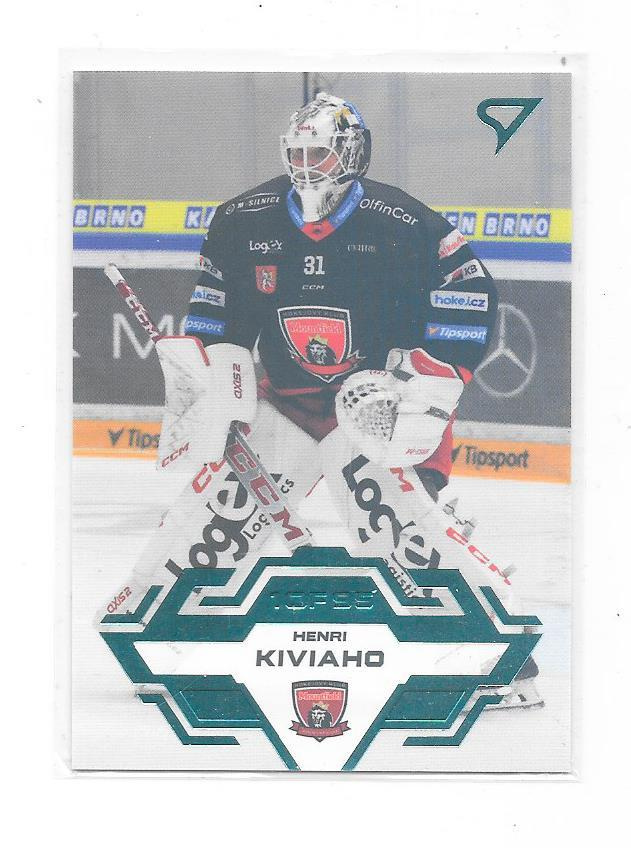 2023-24 Tipsport Green #20 Henri Kiviaho HKM ex Ässät /99