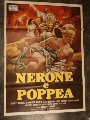 Nero and Poppea - elokuvajuliste ( 140 x 100 cm )