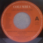 LISA LISA & CULT JAM :: WHERE WERE YOU WHEN I NEEDED YOU: 7" - pikkukuva 3