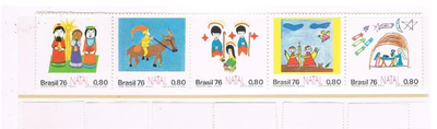 Brasilia 1976 - Joulu Christmas ++ 5-rivilö