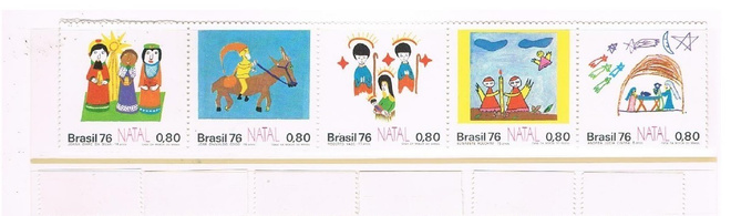 Brasilia 1976 - Joulu Christmas ++ 5-rivilö