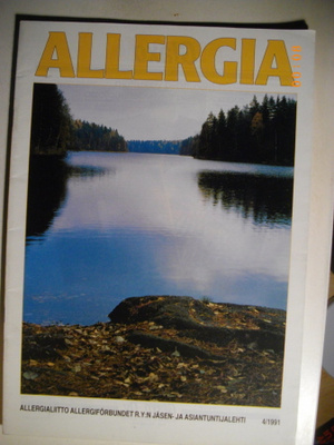 Allergia lehti Nro 4/1991 (12.11)