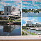 Oulu, kolmikuva, kuvattu rannasta päin, kulkenut1983 - pikkukuva 1