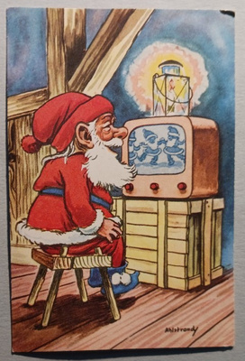 Ahlstrand: Tonttu katsoo TV:sta tonttuohjelmaa, ei p.