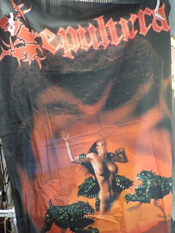 SEPULTURA MEGA KOKOINEN SEINÄLIPPU