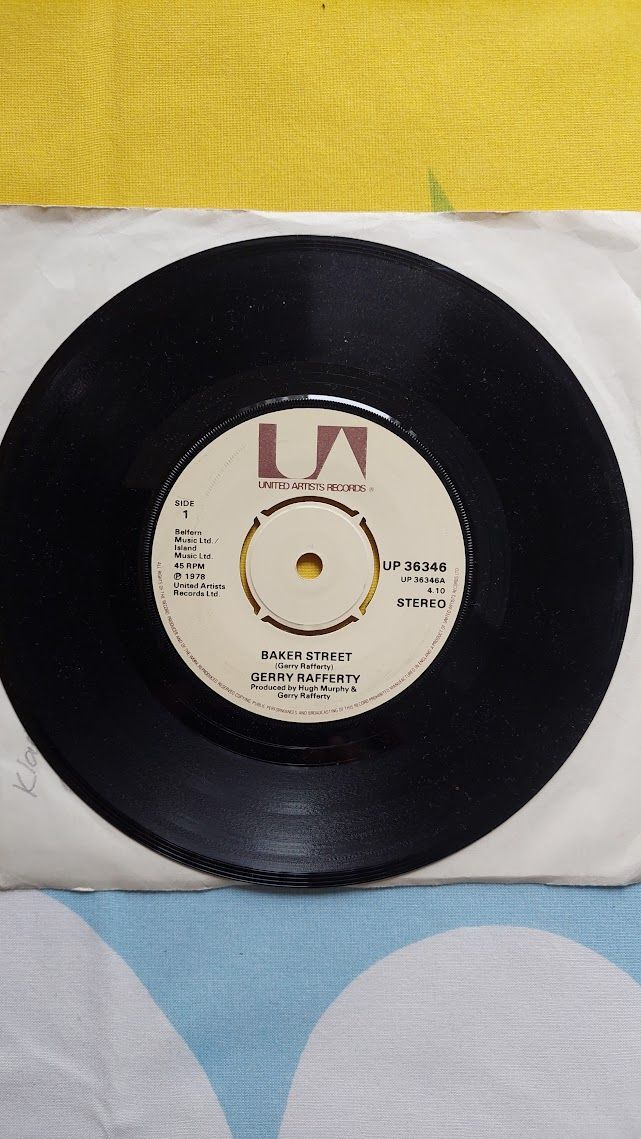 7" Gerry Rafferty: Baker Street / Big Change In The Weather