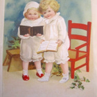 2 VANHAA Postikorttia mm. Jenny Nyström 1900-l - pikkukuva 2
