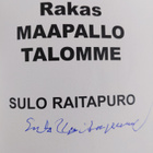 Sulo Raitapuro : Rakas maapallotalomme (signeerattu) - pikkukuva 3