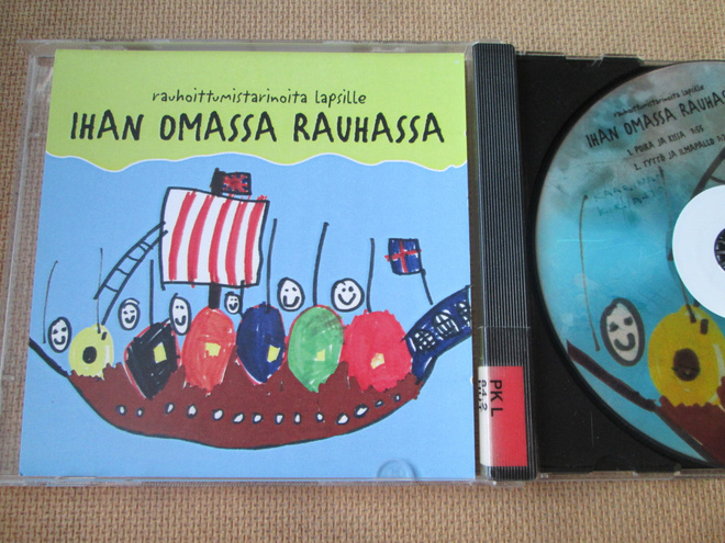 Ihan omassa rauhassa (äänikirja) CD