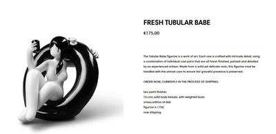 Mcbess - Fresh Tubular Babe statue
