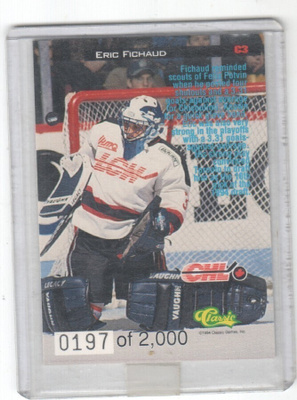Eric Fishaud 197 of 2000 erikoiskortti.