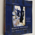 Bruce Russett : World politics : the menu for choice - pikkukuva 1