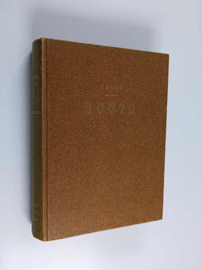 Alfred Hauge : Huuto : romaani