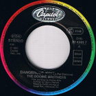 THE DOOBIE BROTHERS  ::  DANGEROUS  ::  VINYYLI 7"    1991 - pikkukuva 3