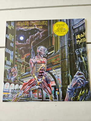 IRON MAIDEN - SOMEWHERE IN TIME LP