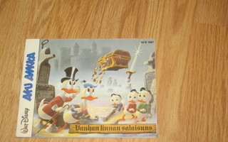 aku ankka 52 B 1987 vanhan linnan salaisuus