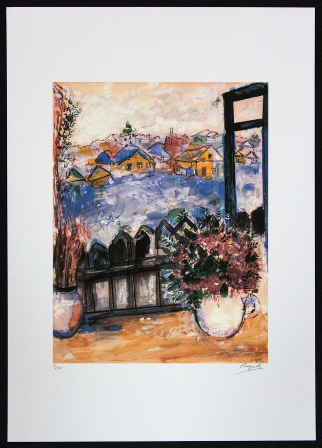 Marc Chagall „View from the Window”