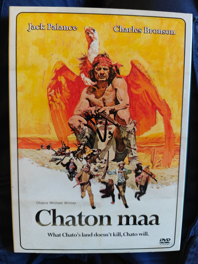 Chaton Maa - Chato's Land (1972) DVD Suomijulkaisu