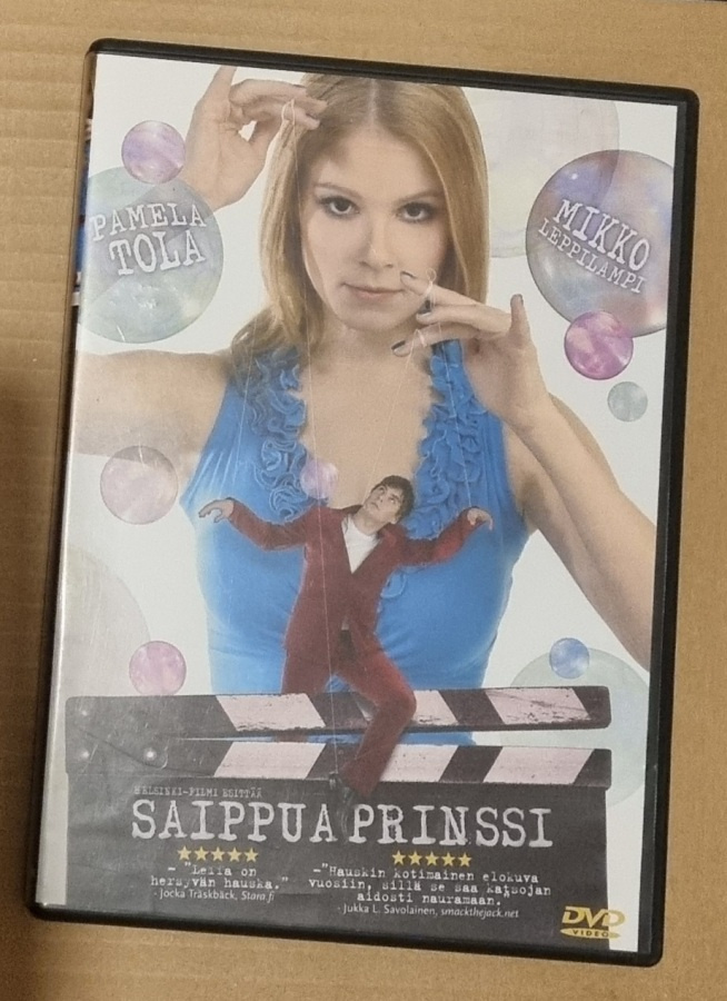 DVD Saippuaprinssi  Pamela Tola