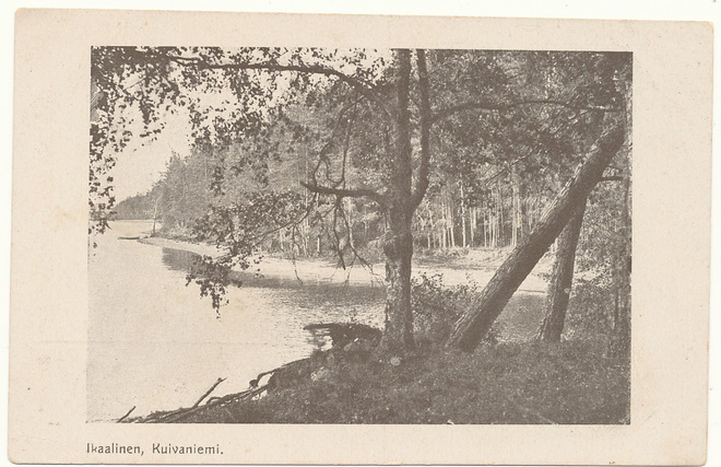 IKAALINEN, KUIVANIEMI - vanha kortti