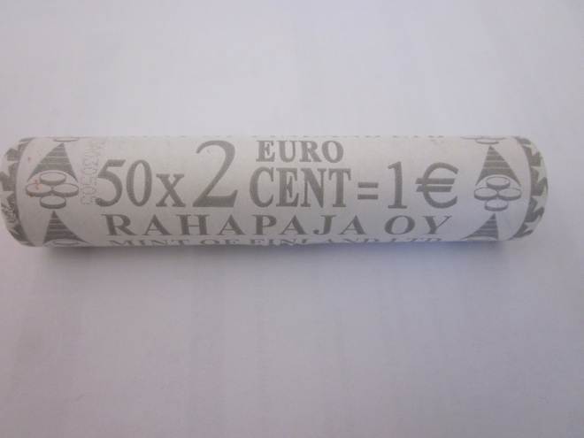 Suomi 2 cent rulla v. 2005